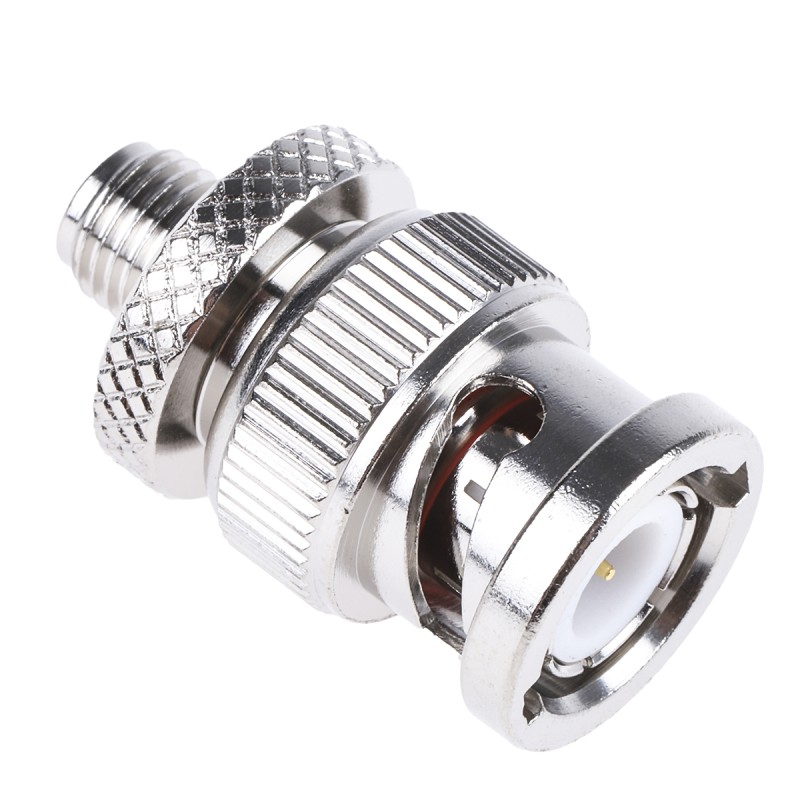 1 pcs - Telegartner Straight 50Ω RF Adapter BNC Plug to SMA Socket 4GHz