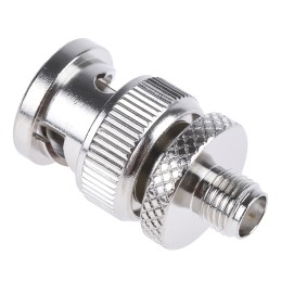 1 pcs - Telegartner Straight 50Ω RF Adapter BNC Plug to SMA Socket 4GHz