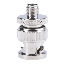1 pcs - Telegartner Straight 50Ω RF Adapter BNC Plug to SMA Socket 4GHz