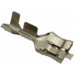 1 Reel of 5000 - TE Connectivity FASTON .250 Uninsulated Female Spade Connector, Receptacle, 3.8 (Section E-E) mm, 5.5 (Section 