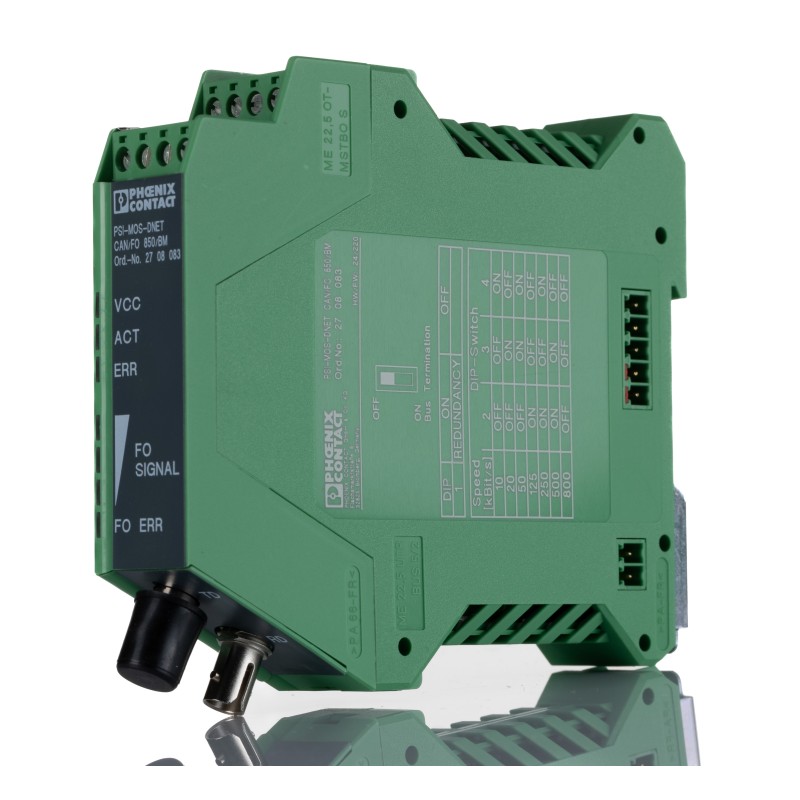 1 pcs - Phoenix Contact MINI MCR-SL-U-U-SP Series Signal Conditioner, Current, Voltage Output, 10 - 30V dc Supply