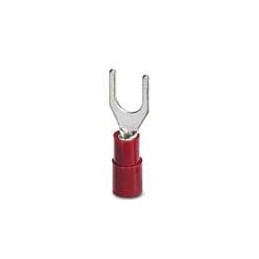 10 pcs : 3240036 - Terminals Fork-typ cbl lug,red 0.5 - 1.5 mm2 M6