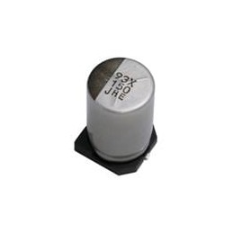 10 pcs : HHXE250ARA331MJA0G - Aluminium Organic Polymer Capacitors 330UF 25V ESR20