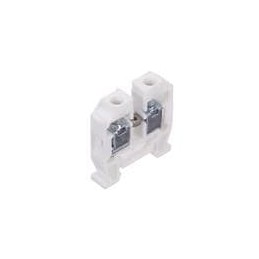 10 pcs : CMT4/W - DIN Rail Terminal Blocks DIN Term Blk, Screw, Feed-Thru