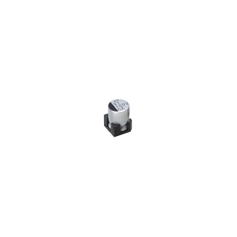10 pcs : UCZ1E101MCS1GS - Aluminium Electrolytic Capacitors - SMD 100uF 25 Volts 20% AEC-Q200