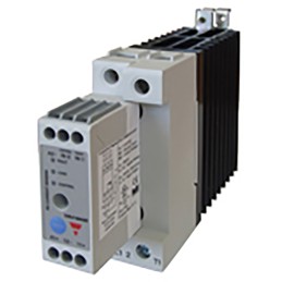 1 pcs - Carlo Gavazzi RGC1S Series Solid State Relay, 43 A Load, DIN Rail Mount, 600 V ac Load, 32 V dc Control