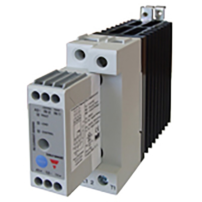 1 pcs - Carlo Gavazzi RGC1S Series Solid State Relay, 43 A Load, DIN Rail Mount, 600 V ac Load, 32 V dc Control