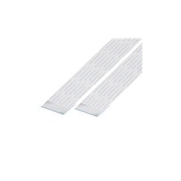 10 pcs : 10-18-A-0152-C-4-08-4-T - FFC / FPC Jumper Cables 1mm Pitch FlatFlexCable, 18Contact, Conductor SameSide, Len152mm/6in,