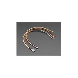 10 pcs : 4722 - Specialised Cables 1.25mm Pitch 4-pin Cable Matching Pair - 40cm long - Molex PicoBlade Compatible