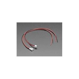 10 pcs : 4720 - Specialised Cables 1.25mm Pitch 2-pin Cable Matching Pair - 40cm long - Molex PicoBlade Compatible