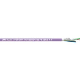 1 Reel of 100 M - Lapp UNITRONIC BUS PB Data Cable, 2 Cores, 0.64 mm², Screened, 100m, Purple PVC Sheath, 19 AWG