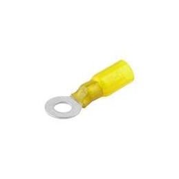 10 pcs : 19164-0066 - Terminals RING TONGUE STUD 1/4 10-12 AWG