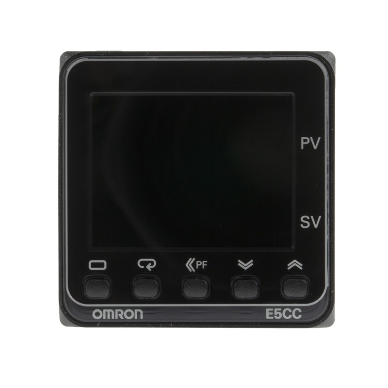 1 pcs - Omron E5CC PID Temperature Controller, 48 x 48mm, 2 Output Voltage, 100 - 240 V ac Supply Voltage