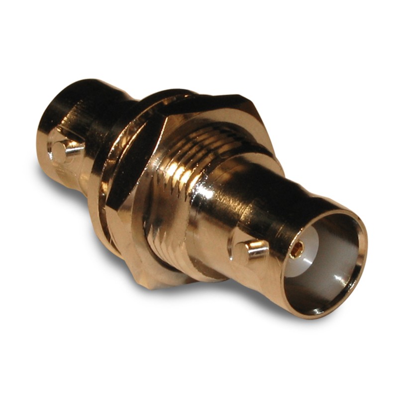 1 pcs - Amphenol RF Straight 50Ω Coaxial Adapter BNC Socket to BNC Socket 4GHz