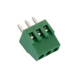 10 pcs : 691210910002 - Fixed Terminal Blocks WR-TBL 2.54mm THT 2Pins 6A 150V 20mOhm