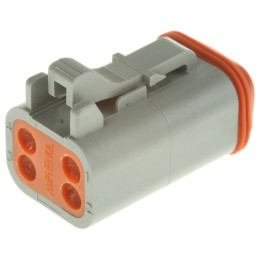 1 pcs - Amphenol, AT Automotive Connector Plug 4 Way