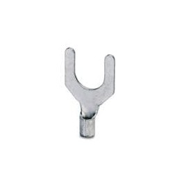 10 pcs : 3240151 - Terminals Forke cable lug M8 non-insul 2.6-6mm2