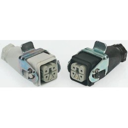 1 pcs - Epic Contact Plug Kit, 4 Way, 10A, Female, H-A, 250 V