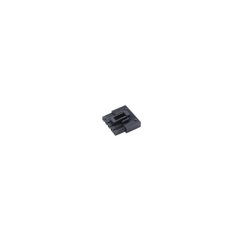 10 pcs : 215913-1005 - Power to the Board Mini-Fit Max Receptacle Housing, Single Row, UL 94V-0, 5 Circuits, Glow-Wire Capable, 