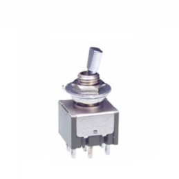 1 pcs - NKK Switches Toggle Switch, Panel Mount, On-(On), DPDT, Solder Terminal