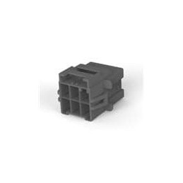 10 pcs : 5-2232264-3 - Power to the Board 2x3 cap housing dgr panel mount Key A