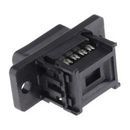1 pcs - RS PRO 9 Way Cable Mount D-sub Connector Plug, 2.77mm Pitch
