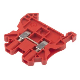 1 pcs - Phoenix Contact UT 2.5 RD Series Red Feed Through Terminal Block, 2.5mm², Single-Level, Screw Termination