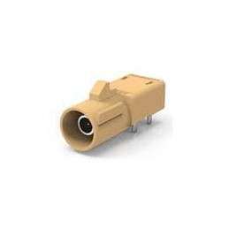 10 pcs : R197.166.I28 - RF Connectors / Coaxial Connectors Right-angle stamped&formed low profile Fakra PCB header coding I
