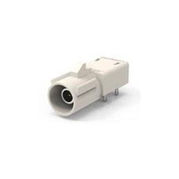 10 pcs : R197.166.B28 - RF Connectors / Coaxial Connectors Right-angle stamped&formed low profile Fakra PCB header coding B