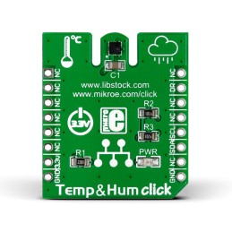 1 pcs - MikroElektronika Temp&Hum Click Temperature & Humidity Sensor mikroBus Click Board for HTS221