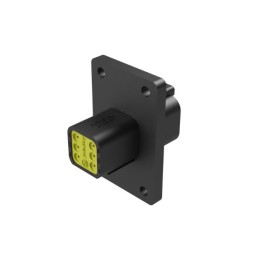 1 pcs - Amphenol Industrial, AT Cable connector Plug 6 Way, Crimp Termination