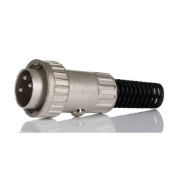 1 pcs - RS PRO 3 Pole Din Plug, Twist Lock, Male, Cable Mount