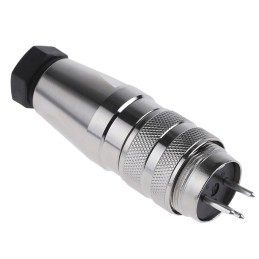 1 pcs - Amphenol Industrial, C 091 D 3 Pole M16 Din Plug, 5A, 300 V ac/dc IP67, Screw On, Male, Cable Mount