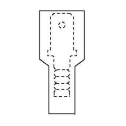10 pcs : MNU14-250DMIK - Terminals RING TERMINALS