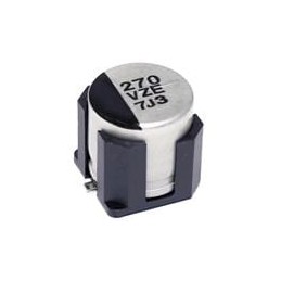 10 pcs : EEH-ZE1J820P - Aluminium Organic Polymer Capacitors 63VDC 82uF 20% AEC-Q200