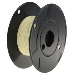 1 Reel of 100 M - RS PRO Yellow 0.13 mm² Hook Up Wire, 26 AWG, 19/0.1 mm, 100m, Polyamide Insulation
