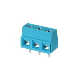 10 pcs : TB006-508-07BE - Fixed Terminal Blocks Terminal block, screw type, 5.08 , horizontal, 7 poles, CUI Blue, slotted screw,