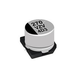 10 pcs : EEH-ZV1H680P - Aluminium Organic Polymer Capacitors SMD 50V 68uF 125degC 4000h AEC-Q200