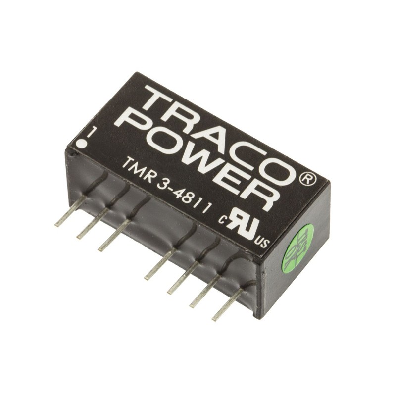 1 Tube of 10 - TRACOPOWER TMR 3 DC-DC Converter, 5V dc/ 600mA Output, 36 - 75 V dc Input, 3W, Through Hole, +85°C Max Temp