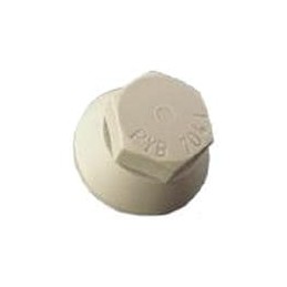 10 pcs : PYB7041 - Capacitor Hardware Nylon Nut M12 Hardware