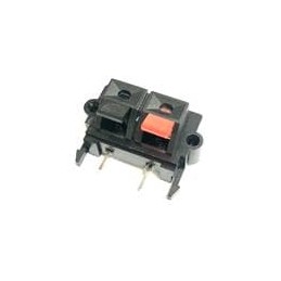 10 pcs : 151-102V04-E - Barrier Terminal Blocks BLK/RED 2 PIN PCB