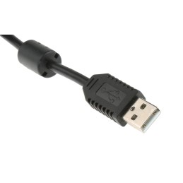 1 pcs - CHERRY Wired USB Compact Trackball Keyboard, AZERTY, Black