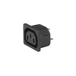 10 pcs : 6600.4315 - AC Power Entry Modules SNAP-IN .250 QC