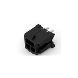 10 pcs : 1-2204801-8 - Power to the Board MICRO-HI HEADER VERTICAL DIP 4P