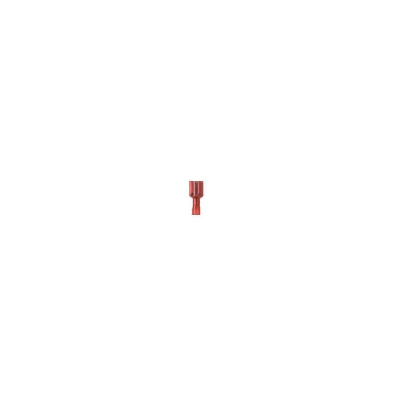 10 pcs : DNF18-250FIB-C - Terminals FREC-DSC 22-18 250X032 NYL RED
