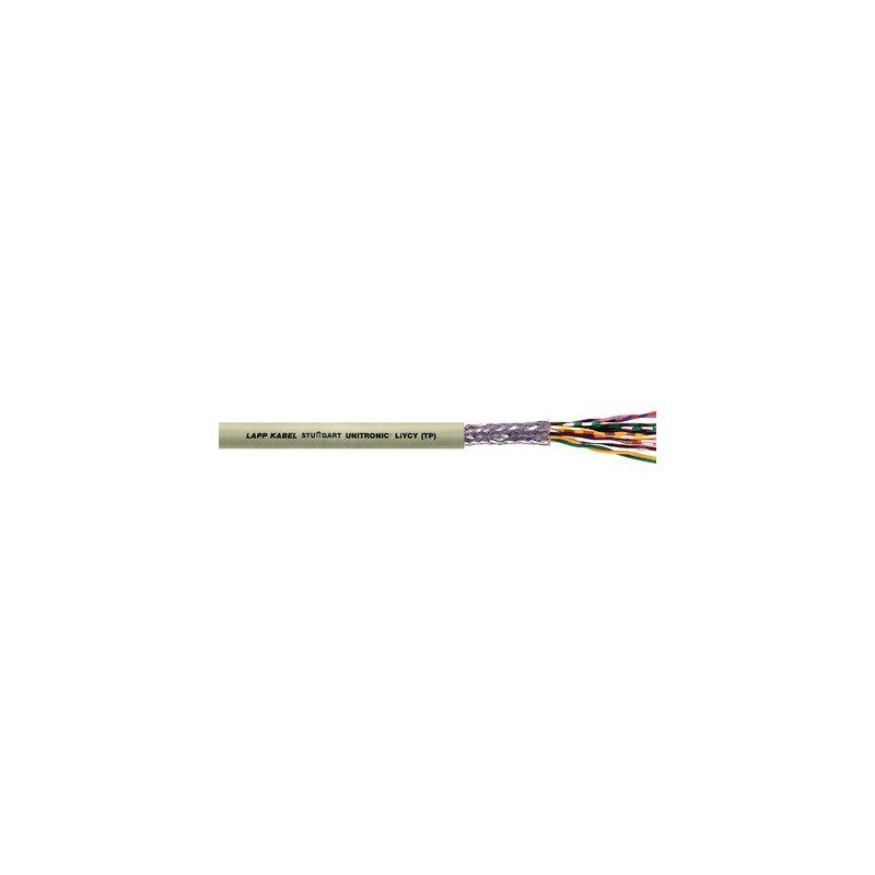 1 Reel of 100 M - Lapp Twisted Pair Data Cable, 3 Pairs, 0.14 mm², 6 Cores, 26 AWG, Screened, 100m, Grey Sheath