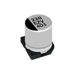 10 pcs : EEH-ZV1H101P - Aluminium Organic Polymer Capacitors SMD 50V 100uF 125degC 4000h AEC-Q200