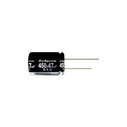 10 pcs : 450BXC47MEFC18X25 - Aluminium Electrolytic Capacitors - Radial Leaded LONG LIFE ELECTROLYTIC CAPACITORS