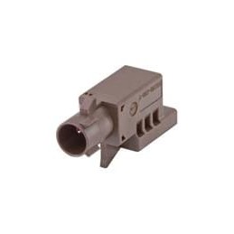 10 pcs : 59Z118-C00F - RF Connector Accessories Plastic housing Plug Straight F Brown