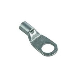 10 pcs : S6-10R-T - Terminals TUBULAR RING TERM NON-INSULATED